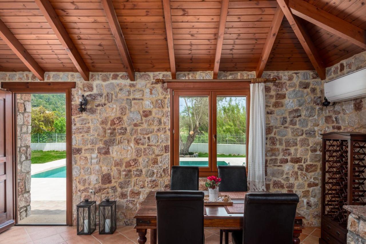 Villa Filerolia Stone House Pastida Exterior foto